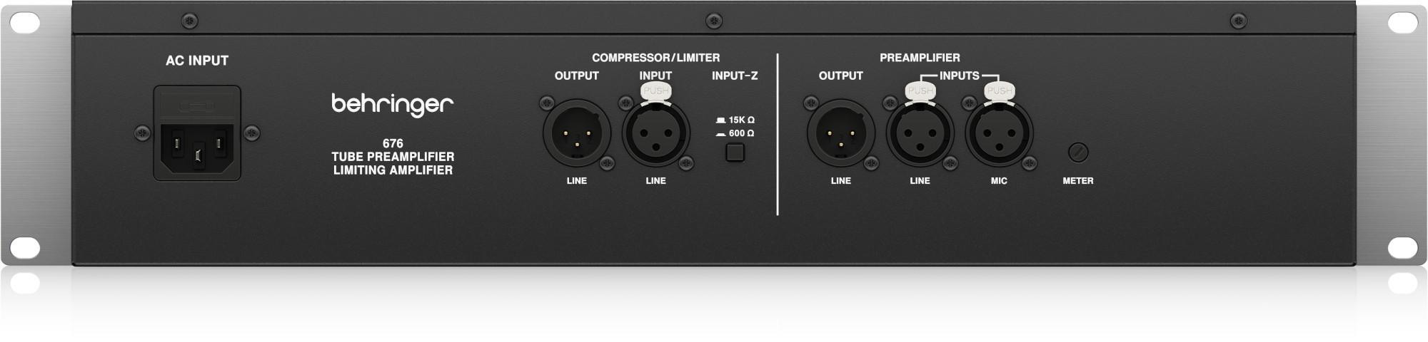 Behringer 676 Preamplifier & FET-Style Compressor - Andertons Music Co